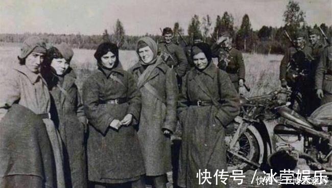 苏联女兵老照片二战中的苏联女兵普遍身材圆润被俘依然淡定