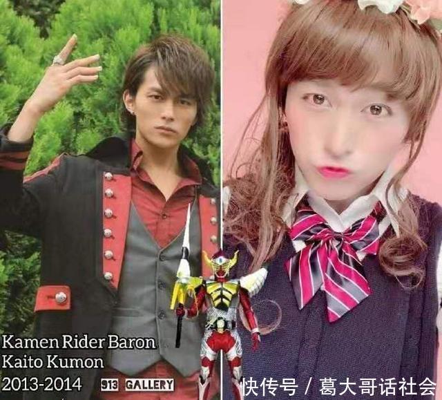 平成假面骑士新十年二骑现照汇总:a哥和诚哥老了 巴隆沉迷女装