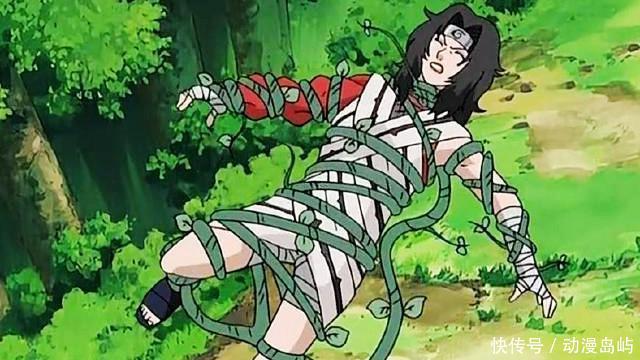 火影忍者:被各种捆绑的5位女忍者,堪称经典,雏田水影!