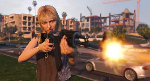 《gta5》中最漂亮的几个npc,你不一定都见过,第4张最