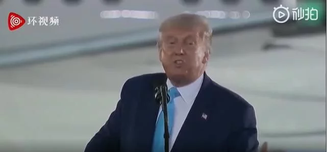 特朗普嘲讽拜登爱戴口罩