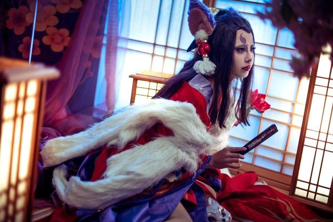 《阴阳师》——烬天玉藻前cosplay
