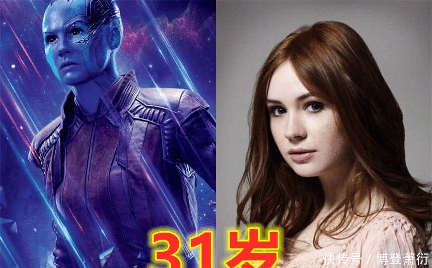 女英雄复联4女英雄拍摄年龄星云31寡姐34而她58岁你敢信
