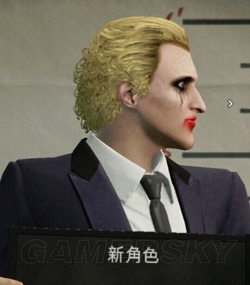 gtaol捏脸数据 蝙蝠侠小丑捏脸数据