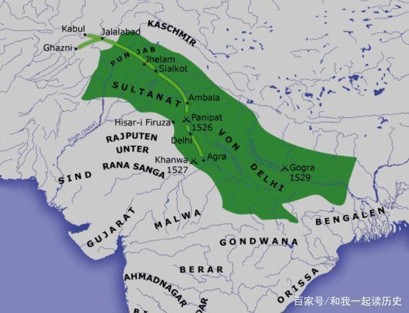 一战巴布尔攻入南亚建立莫卧儿帝国最关键一战以15万大败10万