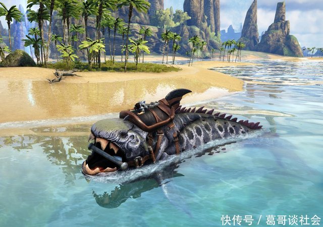 方舟 啃水晶像啃饼干一样的邓氏鱼 别咬我求放过 快资讯 方舟 啃水晶像啃饼干一样的邓氏鱼 别咬我求放过 快资讯