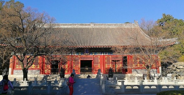 春暖花开 香山静宜园二十八景的首景 勤政殿实拍 快资讯