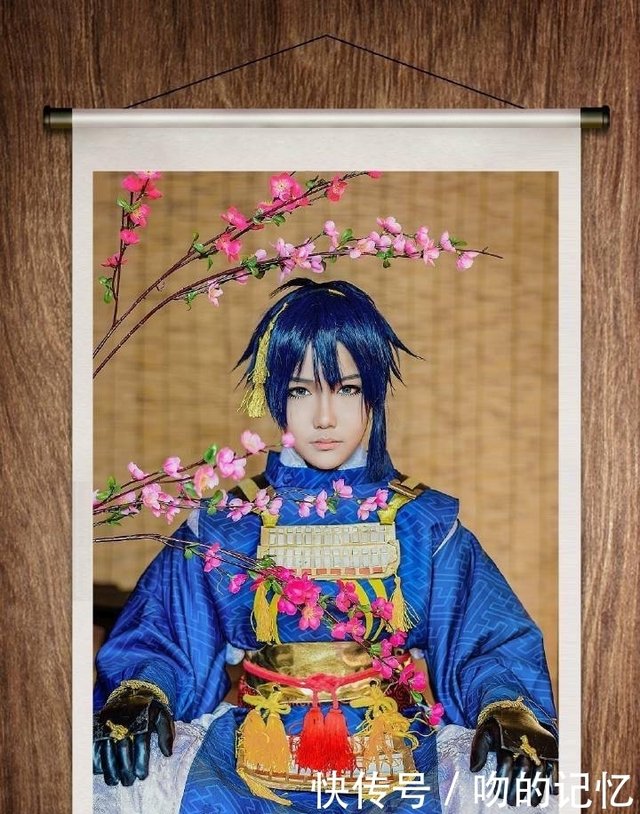 刀剑乱舞三日月宗近cosplay 身为天下五剑的其中一把 被说是最美的呢 快资讯