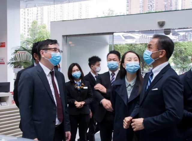 广汽本田总经理森山克英一行莅临武汉龙阳店指导工作 快资讯