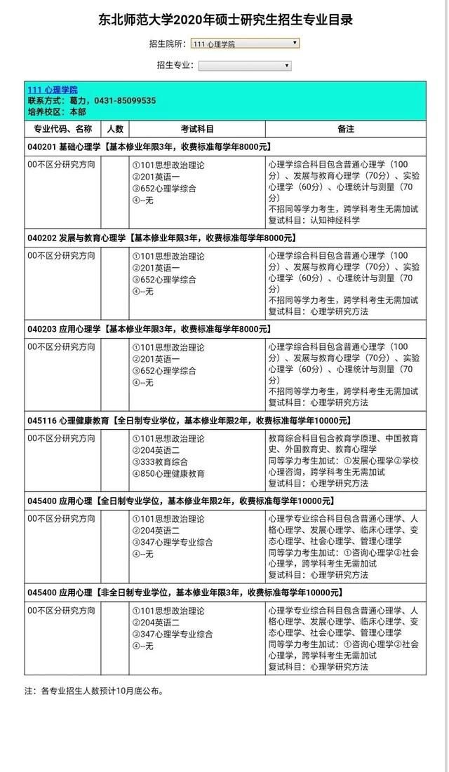 心理学考研院校排名推荐 东北师范大学心理学研究生怎么样 快资讯