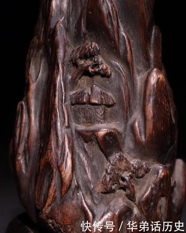 【一番安い】清時代 老沈香木彫 古獣置物 非常に良い香り極細工 手彫り 古賞物 中国古美術 蔵出 その他