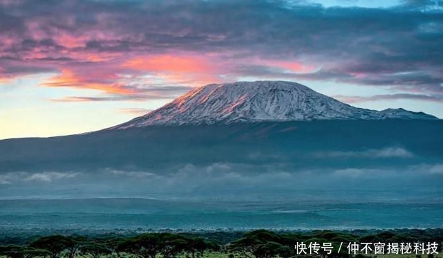 海拔接近六千米的非洲最高峰 乞力马扎罗山 是如何形成的 快资讯