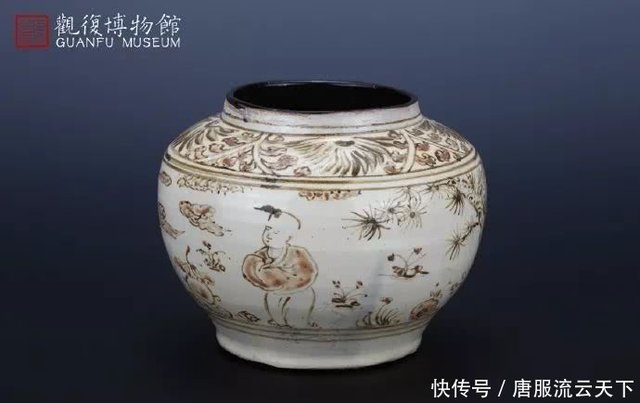 宋危窯精品双龍扁瓶古玩磁器危陶骨董品収蔵品花瓶置物20