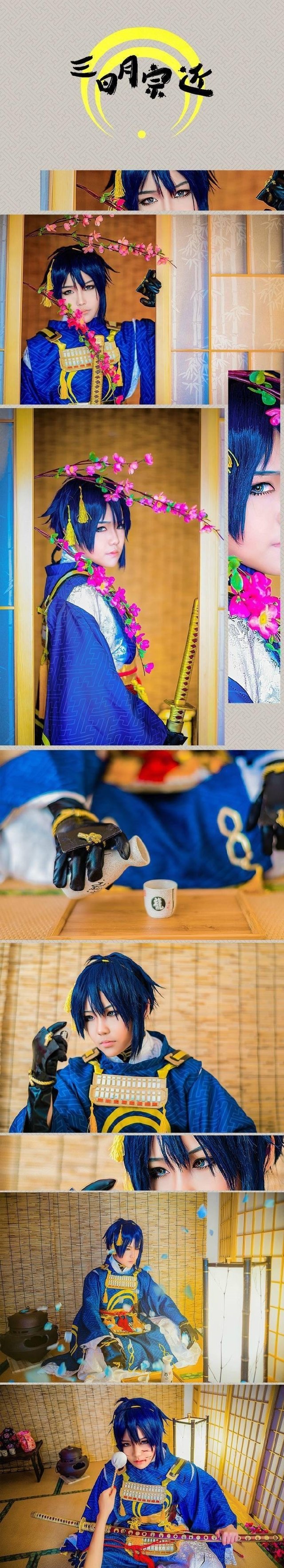 刀剑乱舞三日月宗近cosplay 身为天下五剑的其中一把 被说是最美的呢 快资讯 刀剑乱舞三日月宗近cosplay 身为天下五剑的其中一把 被说是最美的呢 快资讯