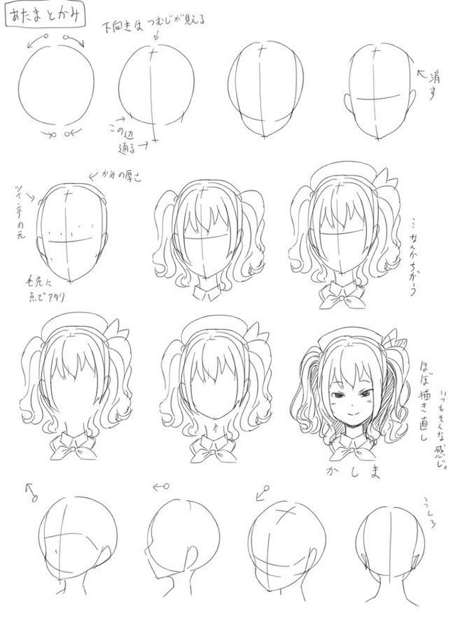 全套 手绘漫画人物步骤图解 日式漫画人物绘画教程 快资讯