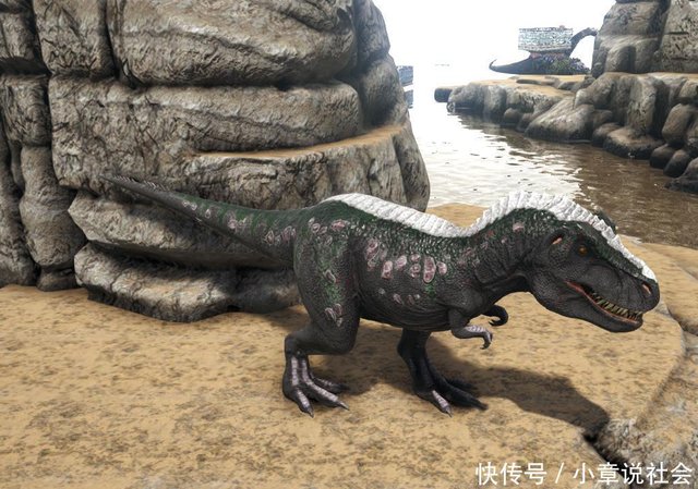 方舟 霸王龙vs棘背龙 两大巨头的激烈对决 谁才是老大 快资讯 方舟 霸王龙vs棘背龙 两大巨头的激烈对决 谁才是老大 快资讯