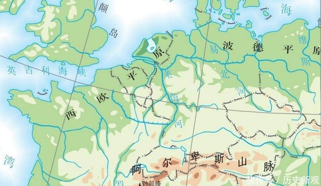 卫星地图看大河 运输繁忙 港口建设 管理先进的莱茵河 快资讯