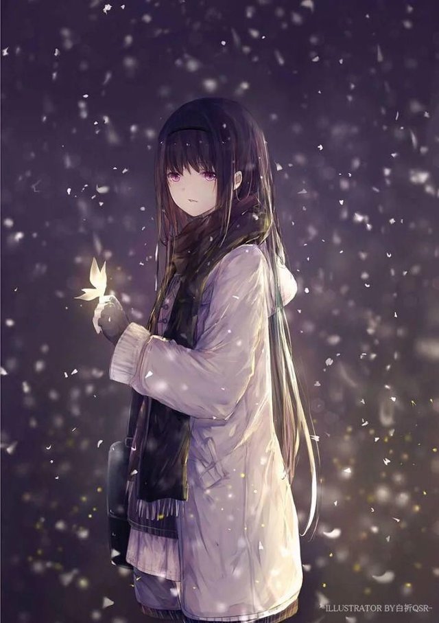 晓美焰 壁纸 魔法少女小圆 快资讯