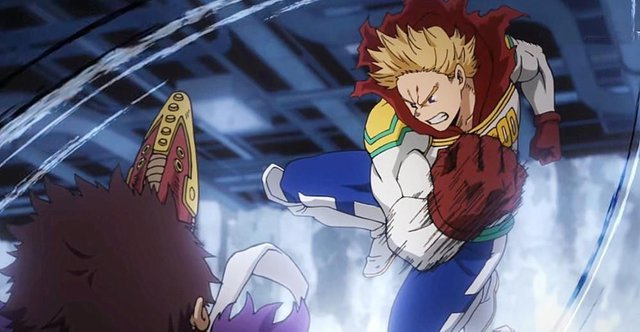 我的英雄学院 无个性状态单挑八斋会少主 通行百万的体术强到爆炸 快资讯