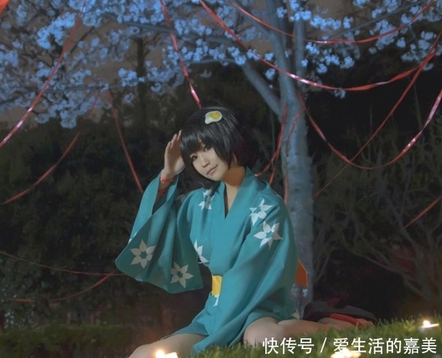 阿良良木月火cosplay 清纯萝莉 活泼清纯小姐姐 快资讯