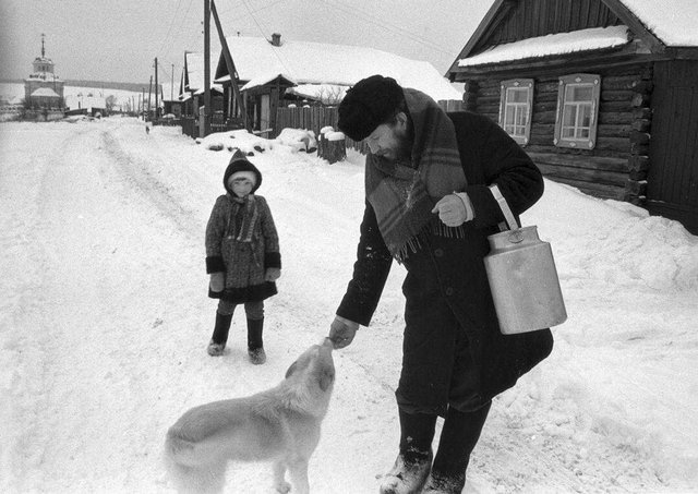 俄罗斯的冬天有多冷 上世纪90年代 德国摄影师体验了一回 快资讯