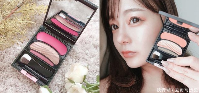 日本ol美炸眼盘 10秒眼影即刻完妆 新色玫红 枫橙也太诱人 快资讯
