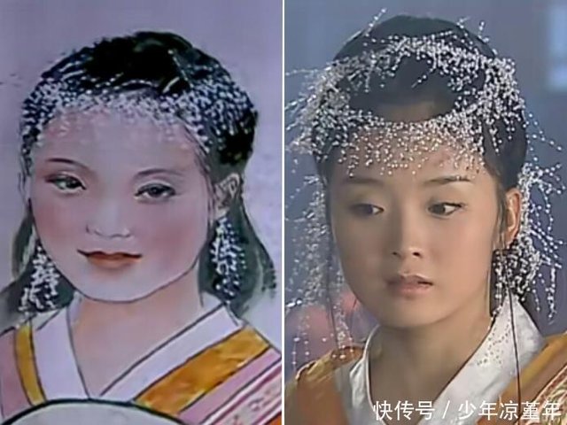 古装剧中的画像有多不靠谱看看 花姑子 中素秋的画像就懂了 快资讯