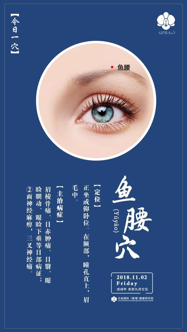 鱼腰穴 镇惊安神 疏风通络 快资讯 鱼腰穴 镇惊安神 疏风通络 快资讯