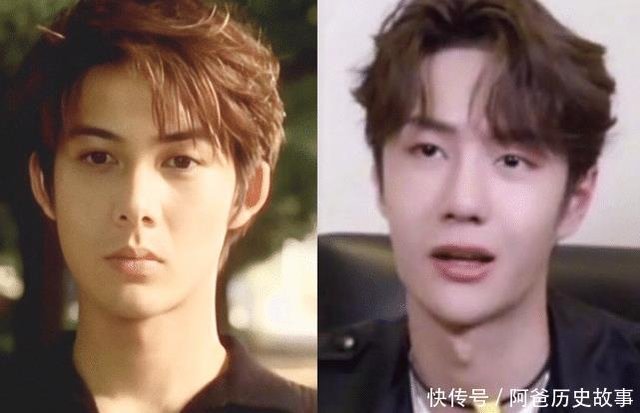 王一博撞脸柏原崇 看到两人颜值对比照后 网友 都是美少年 快资讯