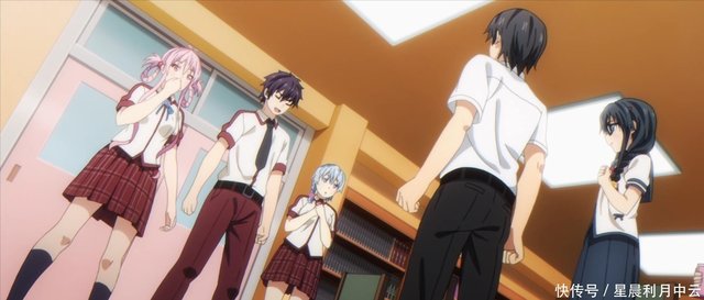 动漫男主同时对五位少女告白 这波太秀了 快资讯 动漫男主同时对五位少女告白 这波太秀了 快资讯