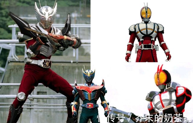 假面骑士圣刃开创换色大法 旧平成骑士最终形态换色 有点帅 快资讯