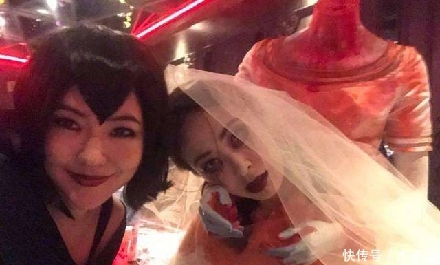 万圣节妆容大pk 小s一家出镜 网友 化成这样 鬼 也认不出 快资讯