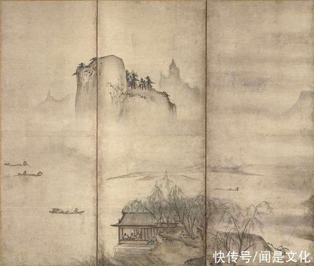 瀋周山 山水畫卷 竖式水墨山水，四尺国画山水画- 精品字画,一手货源,木微画院名家
