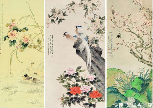 花鸟圣手”女画家谢月眉花鸟画欣赏- 快资讯