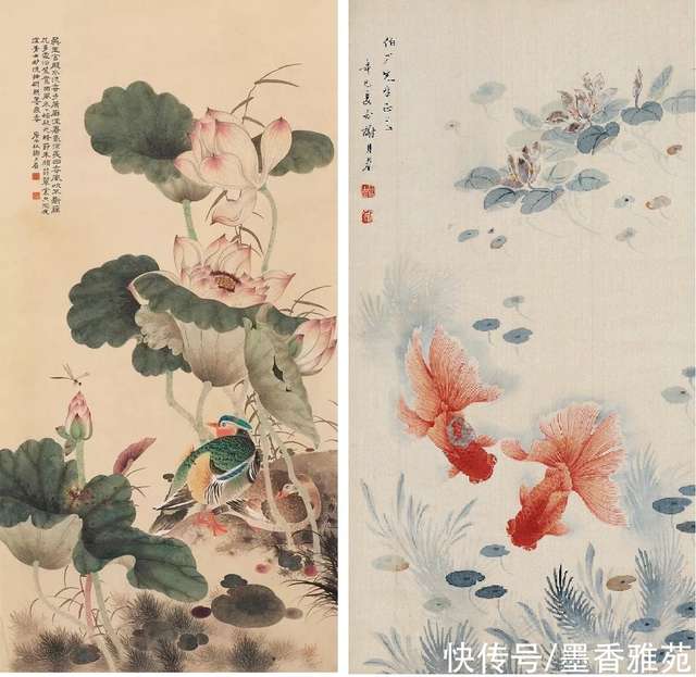 花鸟圣手”女画家谢月眉花鸟画欣赏- 快资讯