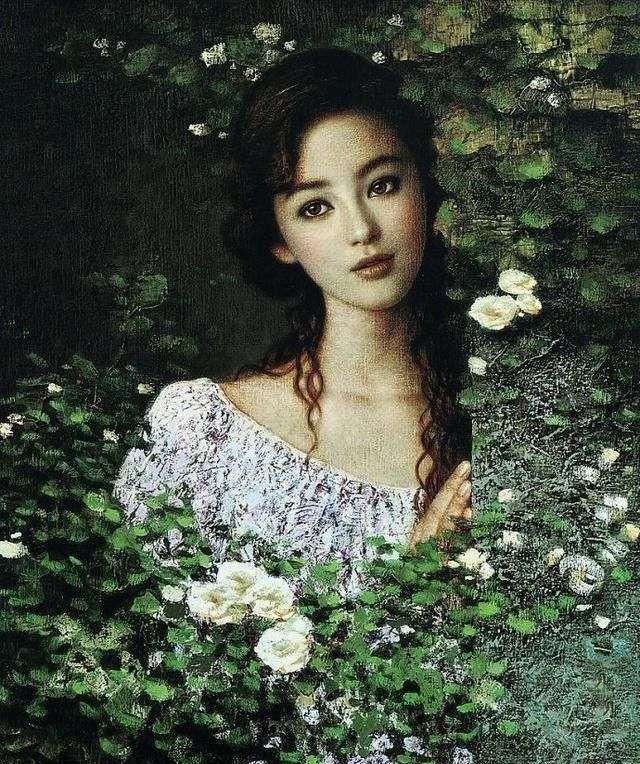 作品流传最广的中国画家谢楚余唯美女性油画欣赏- 快资讯