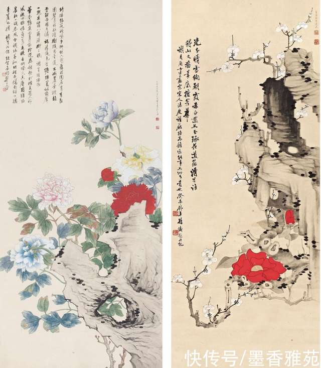 花鸟圣手”女画家谢月眉花鸟画欣赏- 快资讯