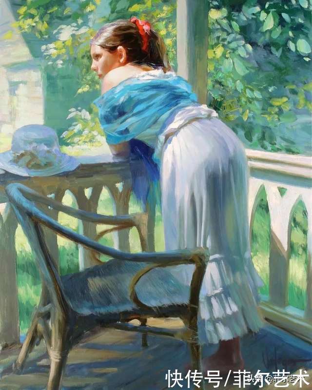 俄罗斯画家弗拉基米尔人体油画里的美女，美得让人难忘- 快资讯
