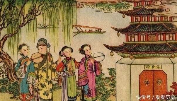 一组精美的《白蛇传》年画，出自天津杨柳青画社- 快资讯