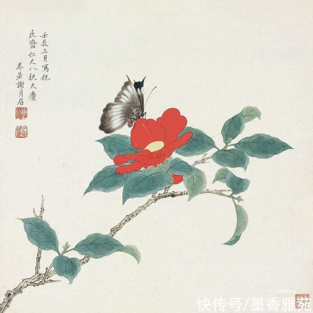 花鸟圣手”女画家谢月眉花鸟画欣赏- 快资讯