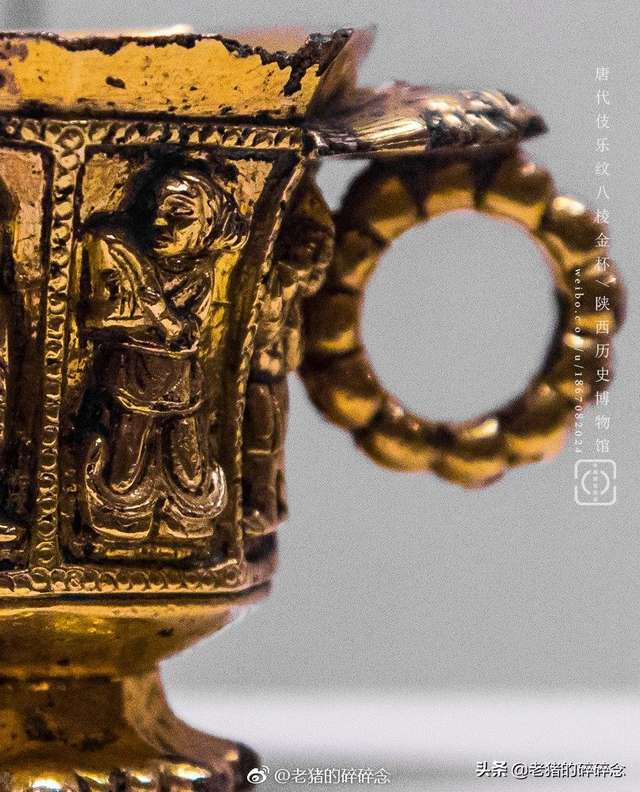 古物寻踪系列，大唐何家村出土的伎乐纹八棱金杯- 快资讯
