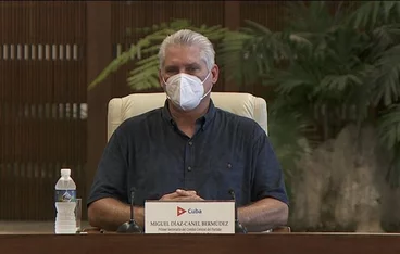 古巴爆发反政府游行，古共中央第一书记：受美国指使的系统性挑衅