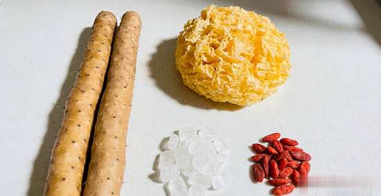 银耳和山药一起炖的做法