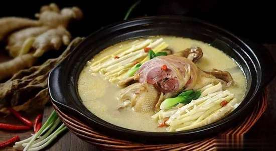 秋冬季滋补老鸭汤药材配料