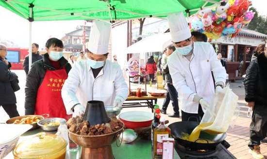 今日竹山团年饭
