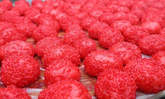 贵州江口特产红粑粑