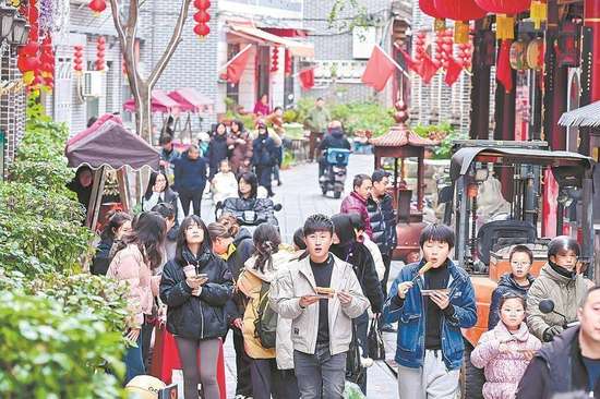 新春旺市开门迎财神