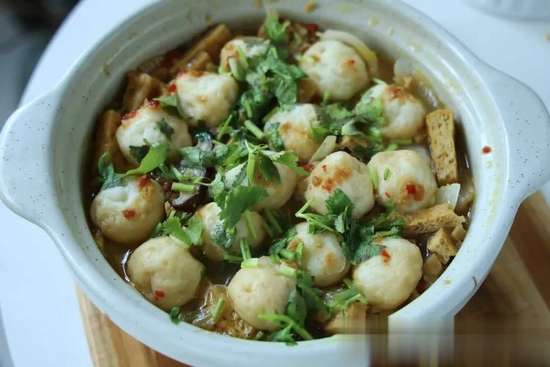 鲜蔬鱼丸的做法