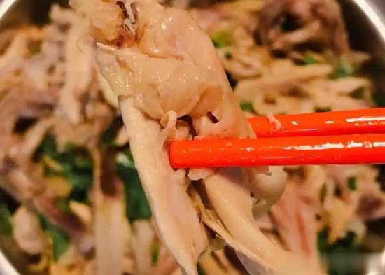 盐焗手撕鸡做法