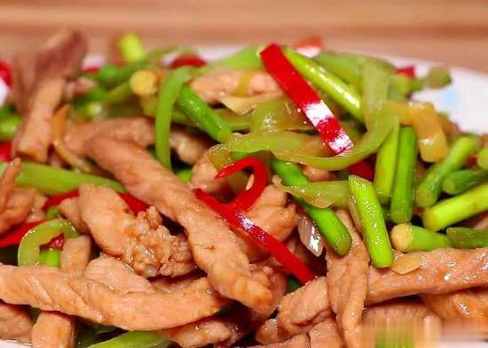 蒜薹炒肉做法